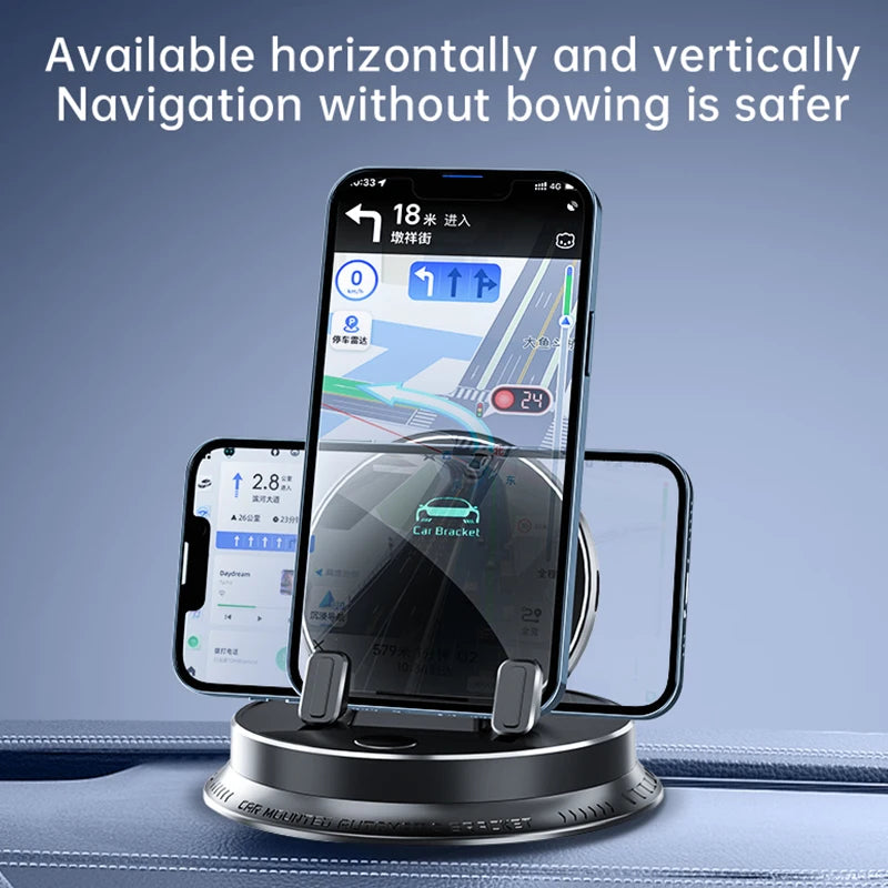 Universal Dashboard Car Phone Holder 360 Rotation Anti-Slip