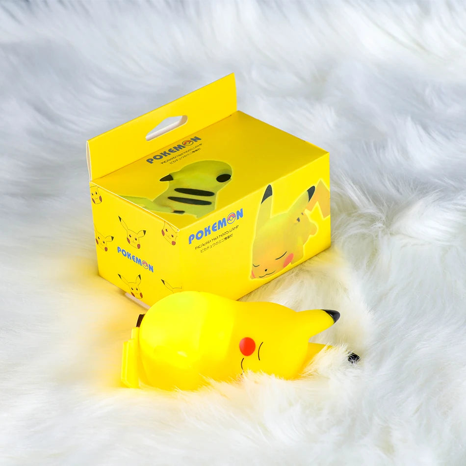 Pikachu Night Light | Cute LED Bedroom Lamp | Soft Anime Glow for Desk & Room Decor ⚡