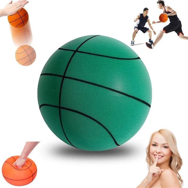 Silent Indoor Basketball – Noiseless Hoop for Kids, Teens & Adults