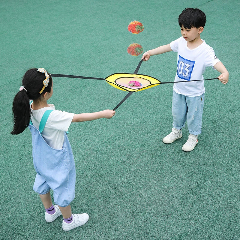 Ultimate Toss and Catch Ball Set for Kids & Adults: Fun Outdoor Sensory Integration Game