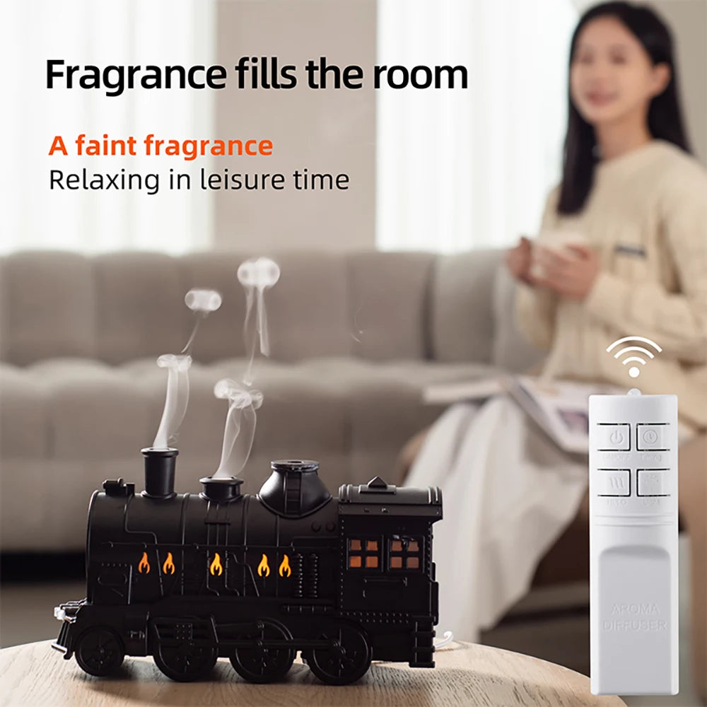 Airwill Train Ultrasonic Air Humidifier and Aromatherapy Diffuser