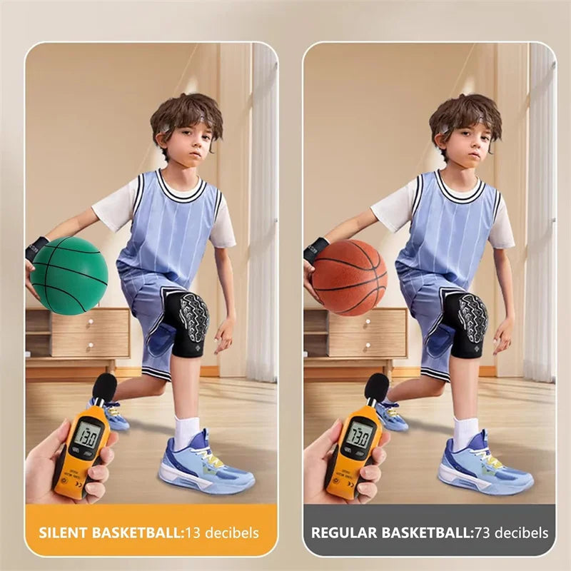 Silent Indoor Basketball – Noiseless Hoop for Kids, Teens & Adults