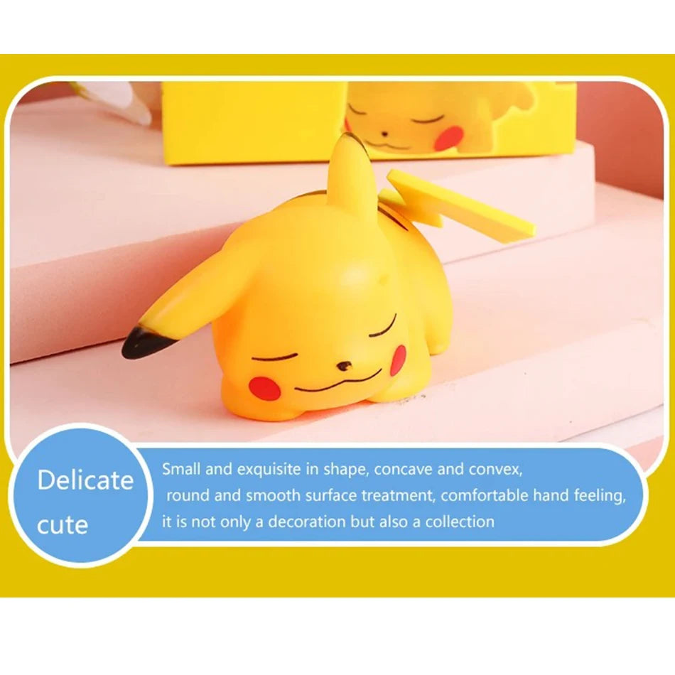 Pikachu Night Light | Cute LED Bedroom Lamp | Soft Anime Glow for Desk & Room Decor ⚡