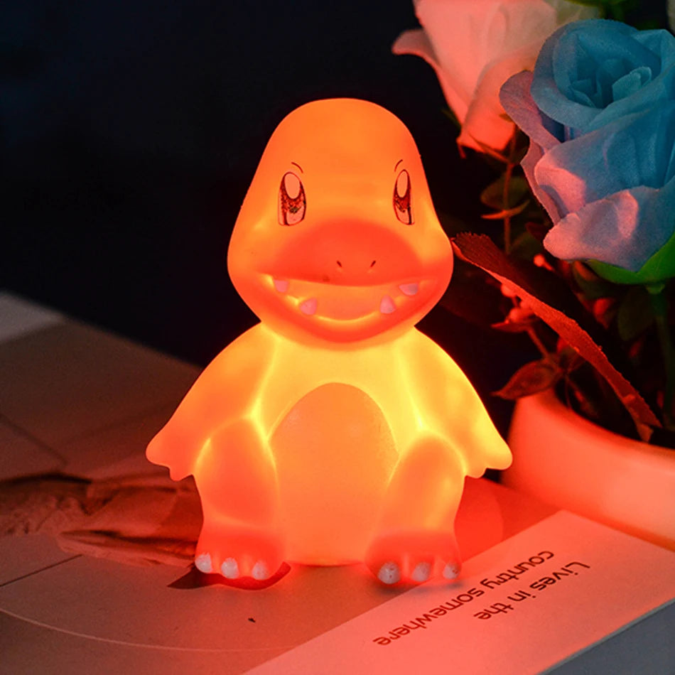 Pikachu Night Light | Cute LED Bedroom Lamp | Soft Anime Glow for Desk & Room Decor ⚡