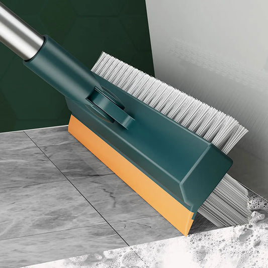 3-in-1 Floor Cleaning Brush | Adjustable Long Handle Design