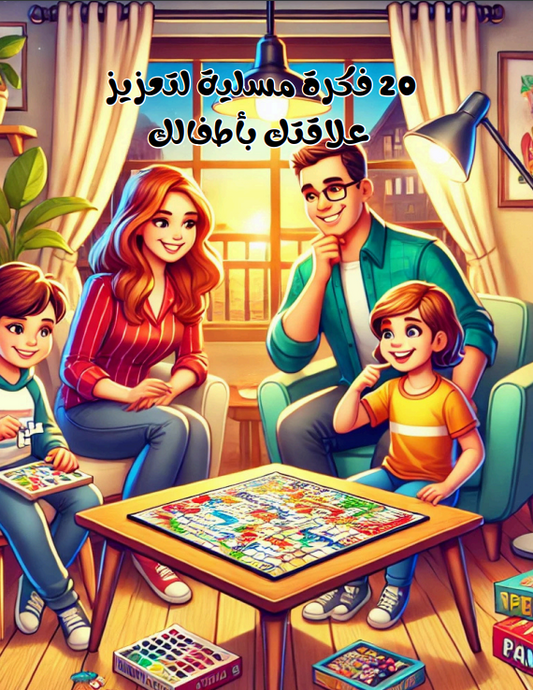 افكار مسلية لتعزيز علاقتك باطفالك