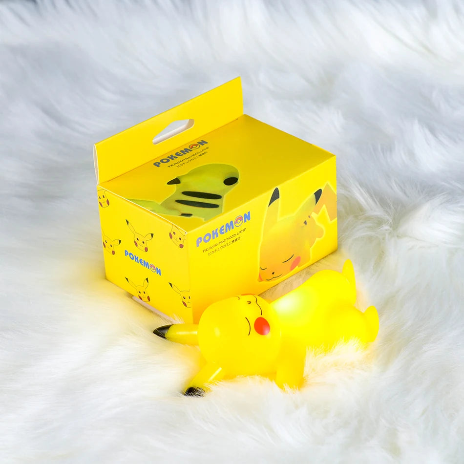 Pikachu Night Light | Cute LED Bedroom Lamp | Soft Anime Glow for Desk & Room Decor ⚡