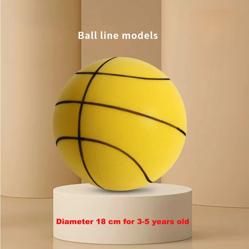 Silent Indoor Basketball – Noiseless Hoop for Kids, Teens & Adults