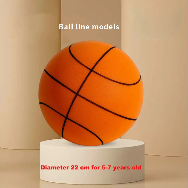 Silent Indoor Basketball – Noiseless Hoop for Kids, Teens & Adults