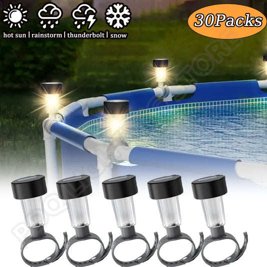 LED Solar Pool Lights: Waterproof Outdoor Garden and Yard Decoration