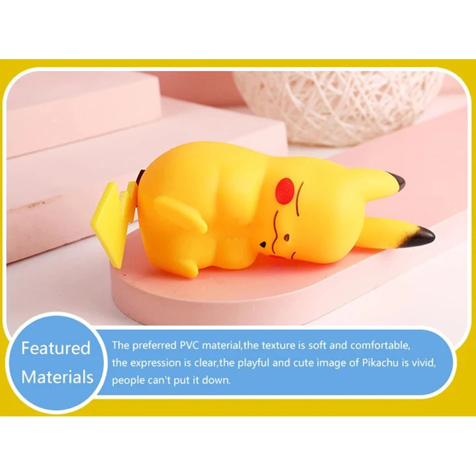 Pikachu Night Light | Cute LED Bedroom Lamp | Soft Anime Glow for Desk & Room Decor ⚡