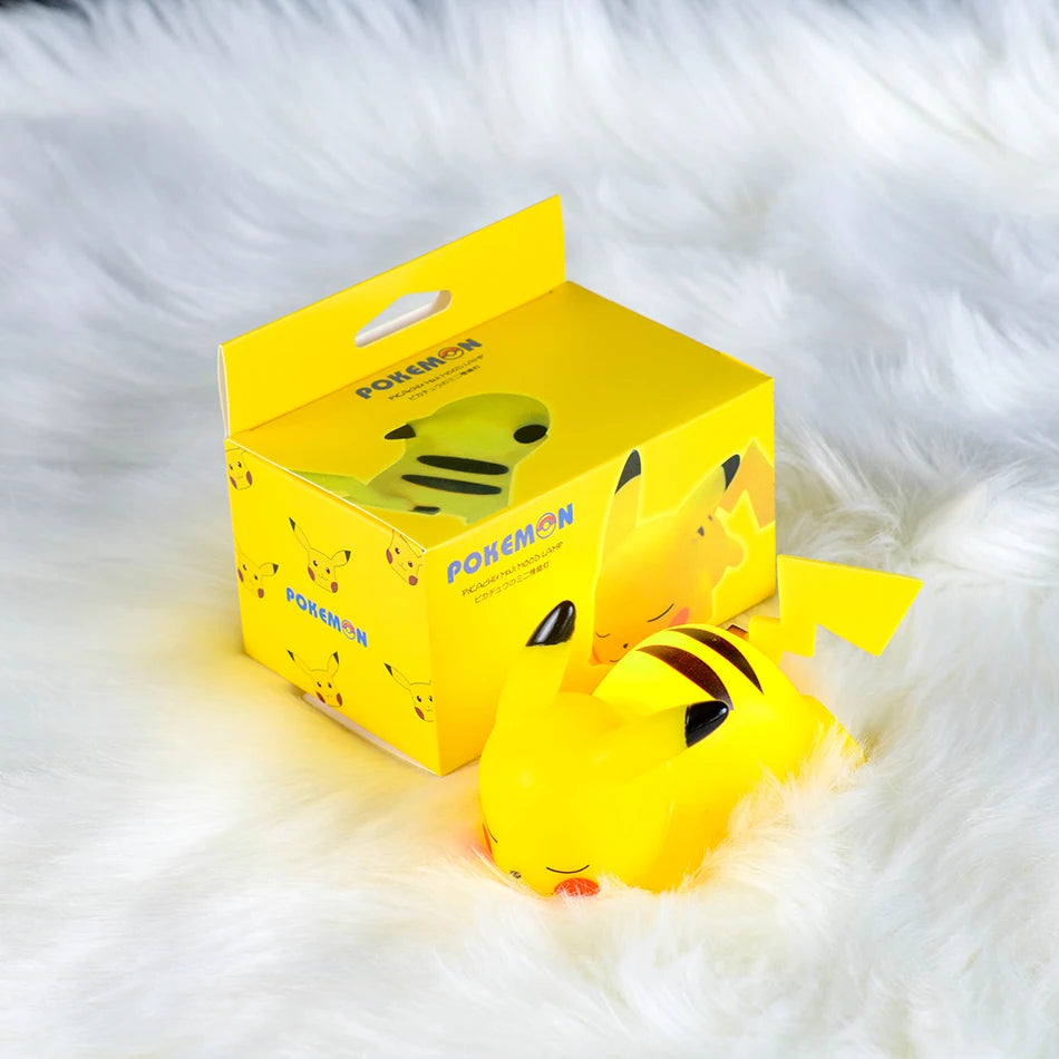 Pikachu Night Light | Cute LED Bedroom Lamp | Soft Anime Glow for Desk & Room Decor ⚡